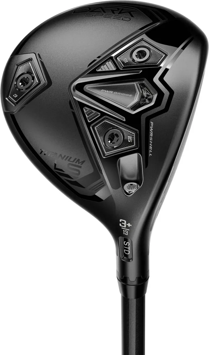 Cobra Darkspeed LS Herre Fairwaykølle - Sort - Venstre - 14.5° (3 Kølle) - UST Mamiya LIN-Q M40X White 7 Stiff F4 Grafit