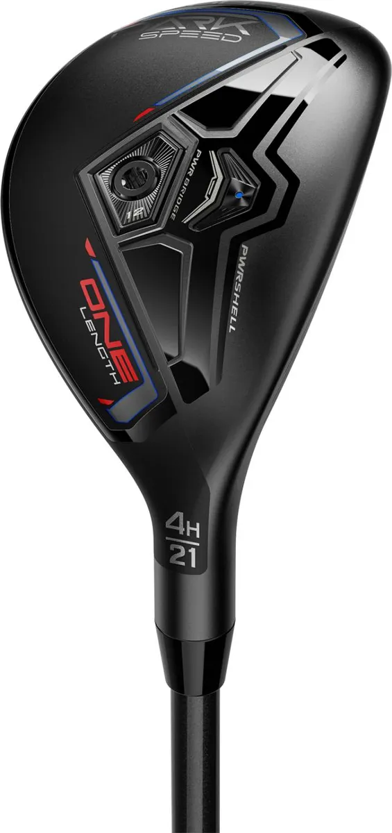 Cobra Darkspeed One Length Herre Hybridkølle - Sort - Hånd: Højre - Loft: 19.0° (3 Kølle) - Skaft: KBS PGI 75, Regular Flex, Grafit