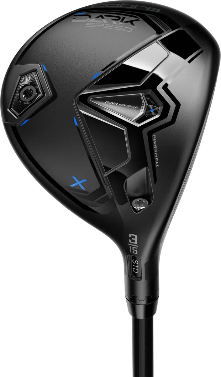 Cobra Darkspeed X Herre Fairwaykølle - Sort - Højre - 16.5° (4 Kølle) - UST Mamiya LIN-Q M40X Blue 6 Regular F3 Grafit