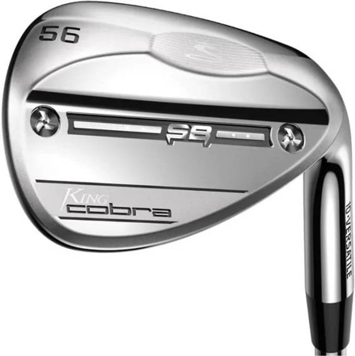 Cobra King Cobra Snakebite Sand Wedge - Chrome - Højre - 56.0° / 12° / Classic - KBS HI Rev 2.0 Stiff Stål