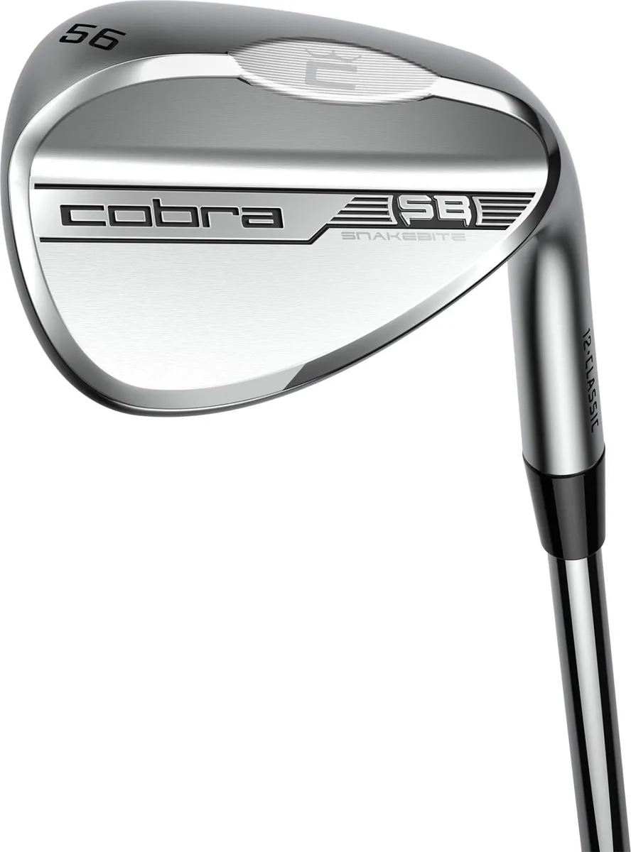 Cobra Snakebite Classic Herre Gap Wedge - Chrome - Højre - 52.0° / 12° / Classic - KBS HI Rev 2.0 Stiff Stål