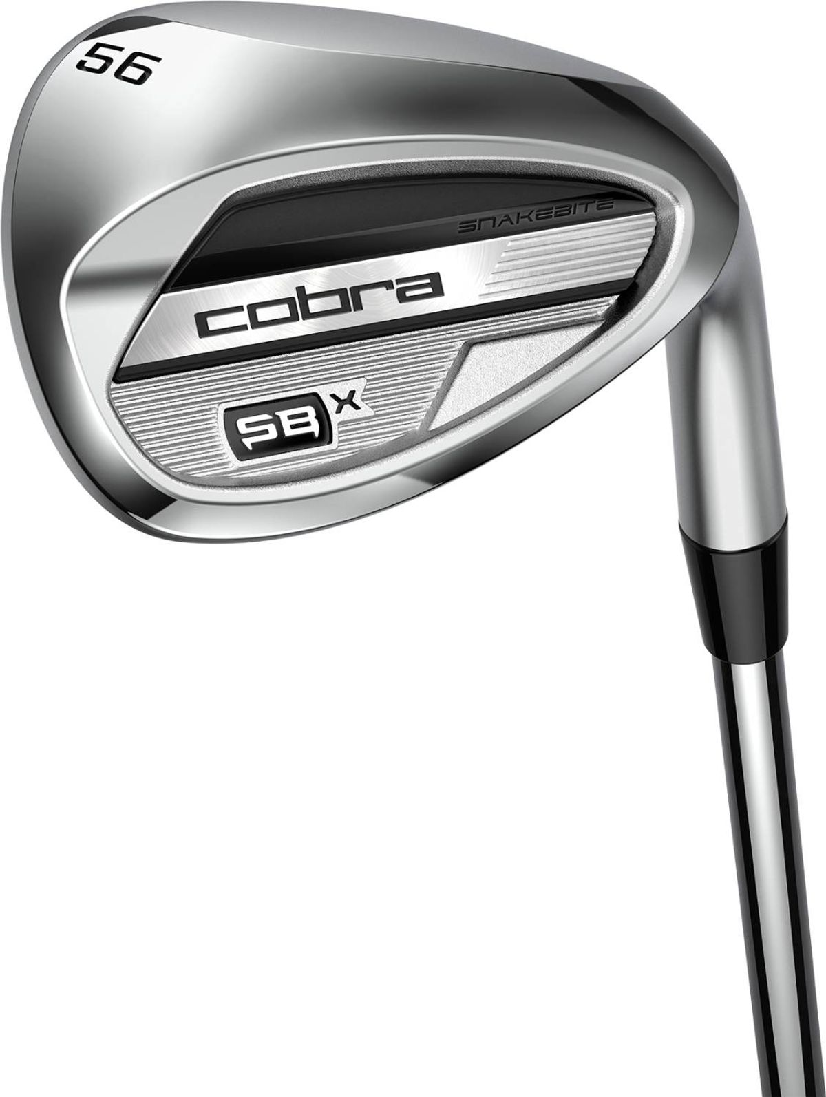 Cobra Snakebite-X Dame Sand Wedge - Chrome - Højre - 56.0° / 14° / Teardrop - KBS PGI 55 Dame Grafit