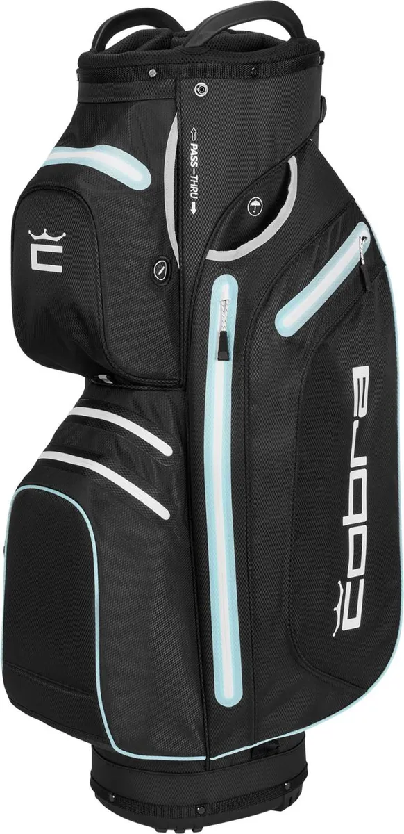 Cobra Ultradry Pro (2023) Vandtæt Vognbag - Puma Black/Cool Blue