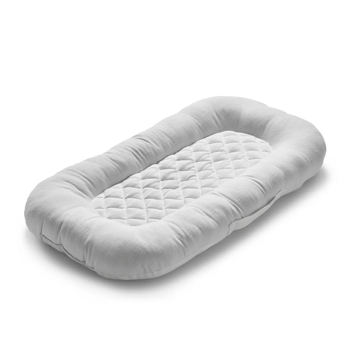 Cocoon babynest med kapok - soft beige