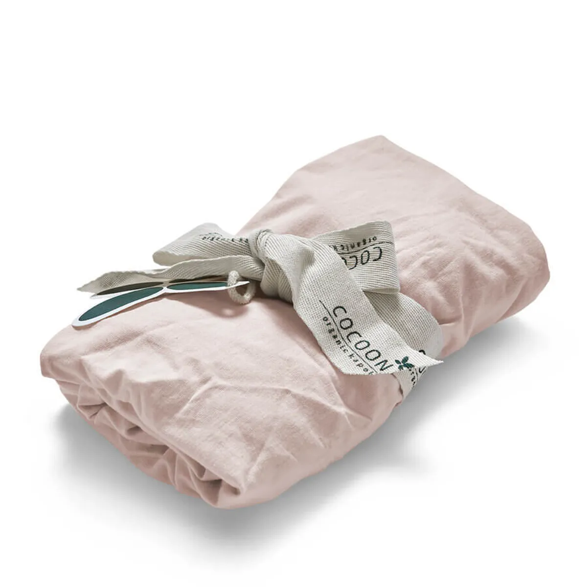 Cocoon Company babynest betræk - flamingo pink