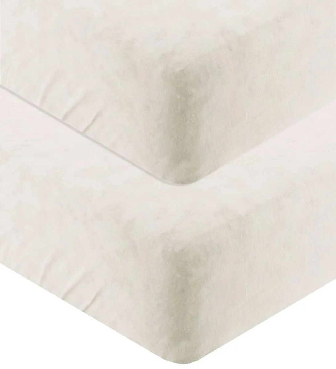 Cocoon Company Lagen - 2-pak - Barnevogn - 37x96 - Creme