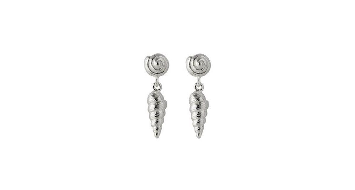 Cocoon Earrings Sterling Sølv Øreringe fra Pernille Corydon