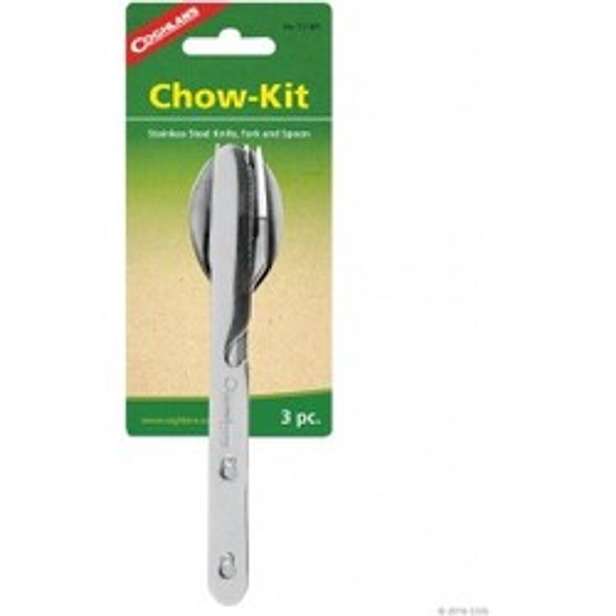 Coghlans Chow Kit (knife, Fork & Spoon Set) - Bestik