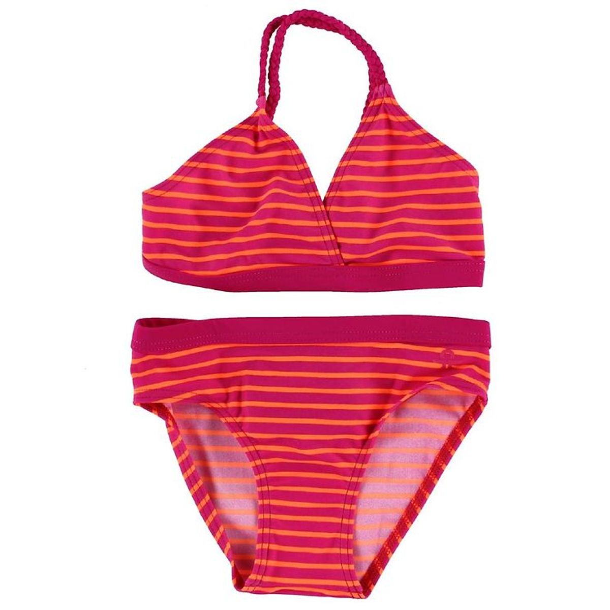 Color Kids Bikini - Vips - Pink/Orangestribet