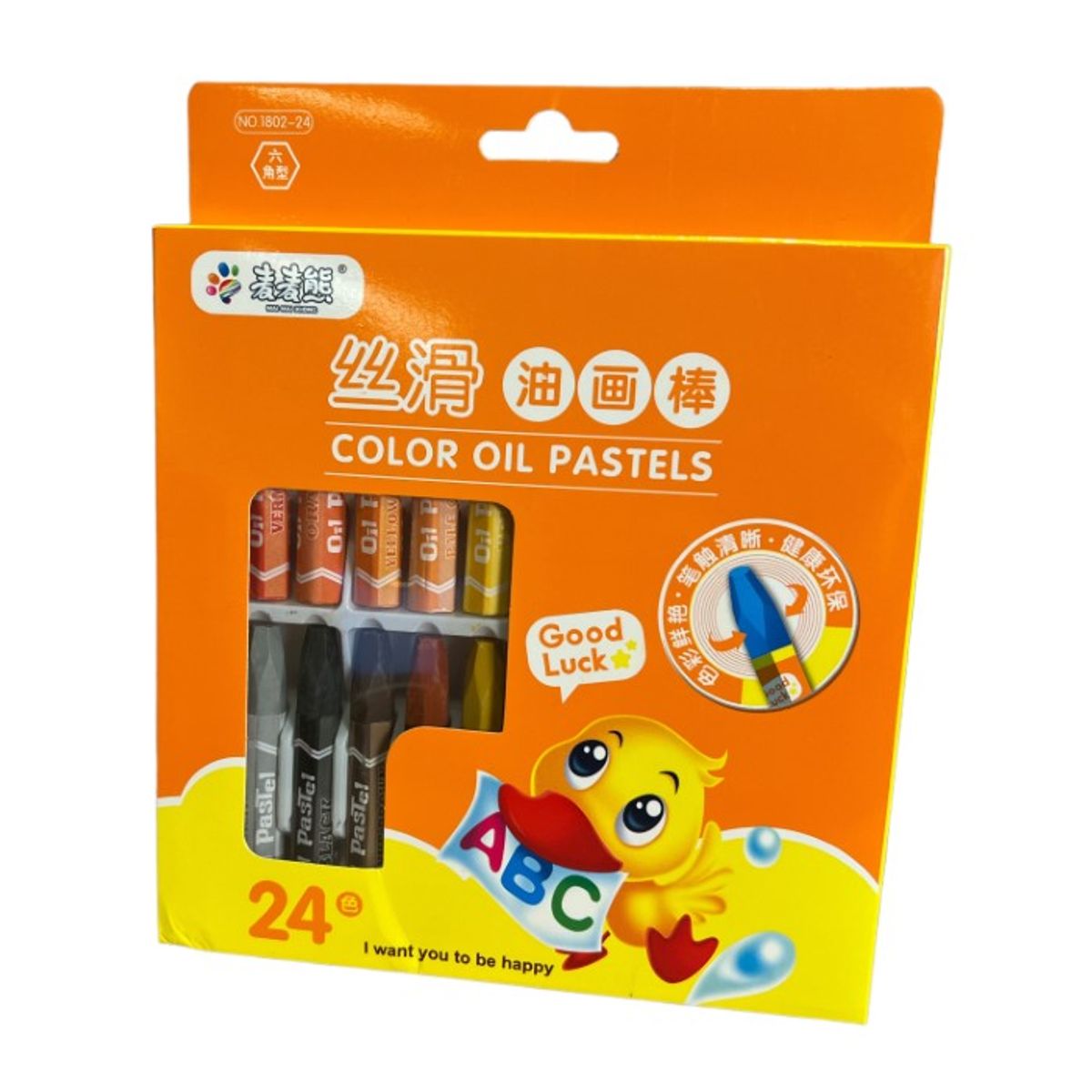 Color Oil Pastels 24 stk