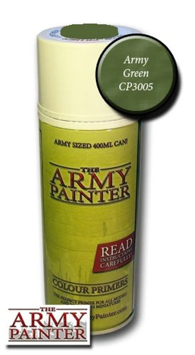 Colour Primer (Spray) - Army Green - CP3005