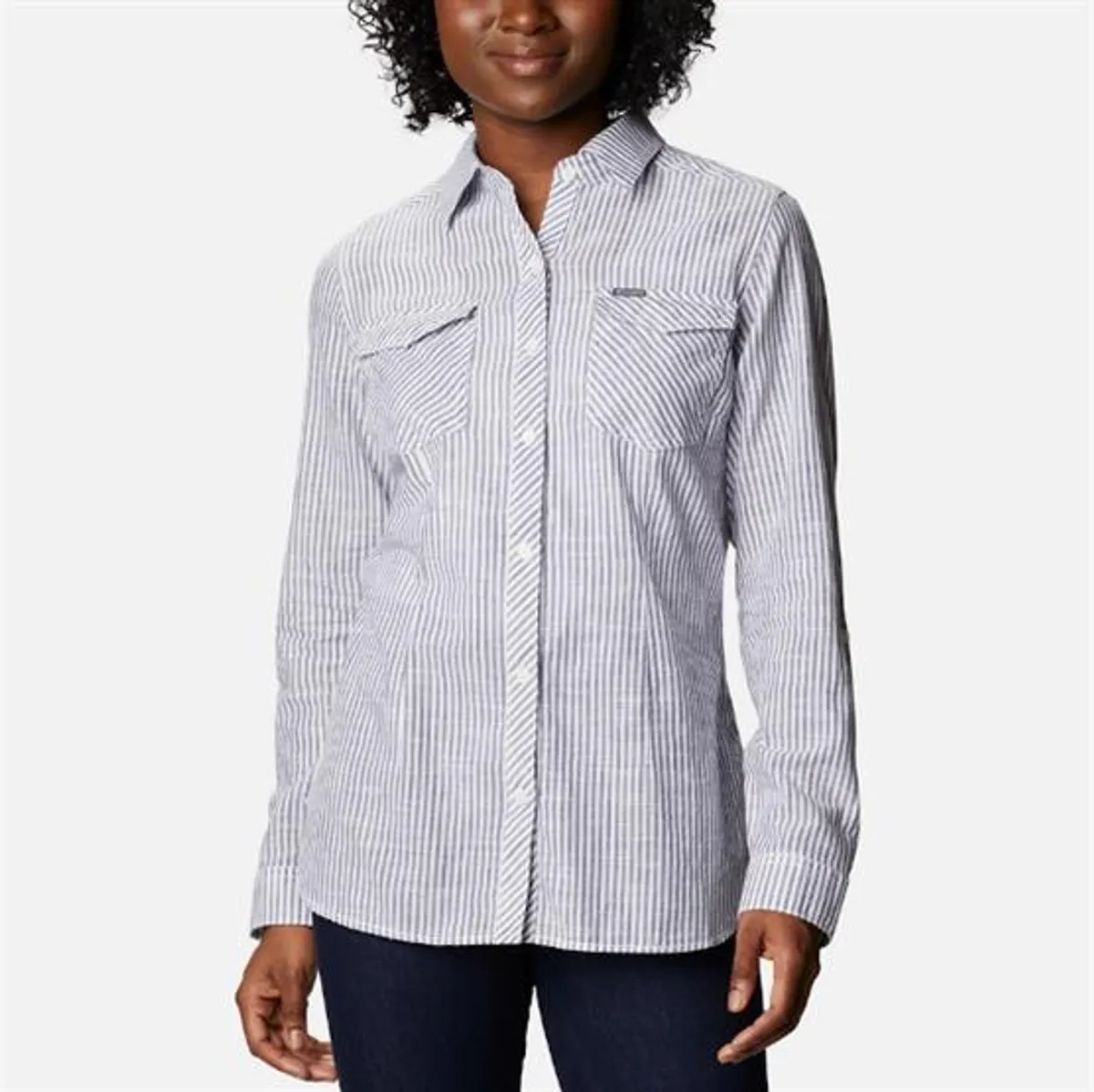 Columbia Camp Henry II L/S Shirt Womens, Nocturnal