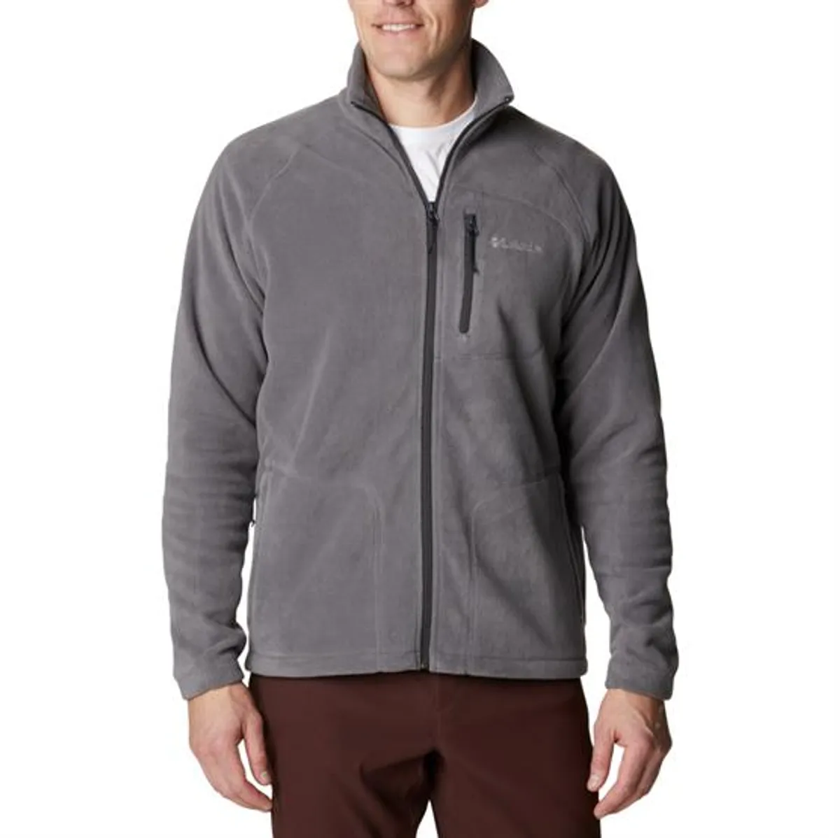 Columbia Fast Trek II Full Zip Fleece Mens, City Grey