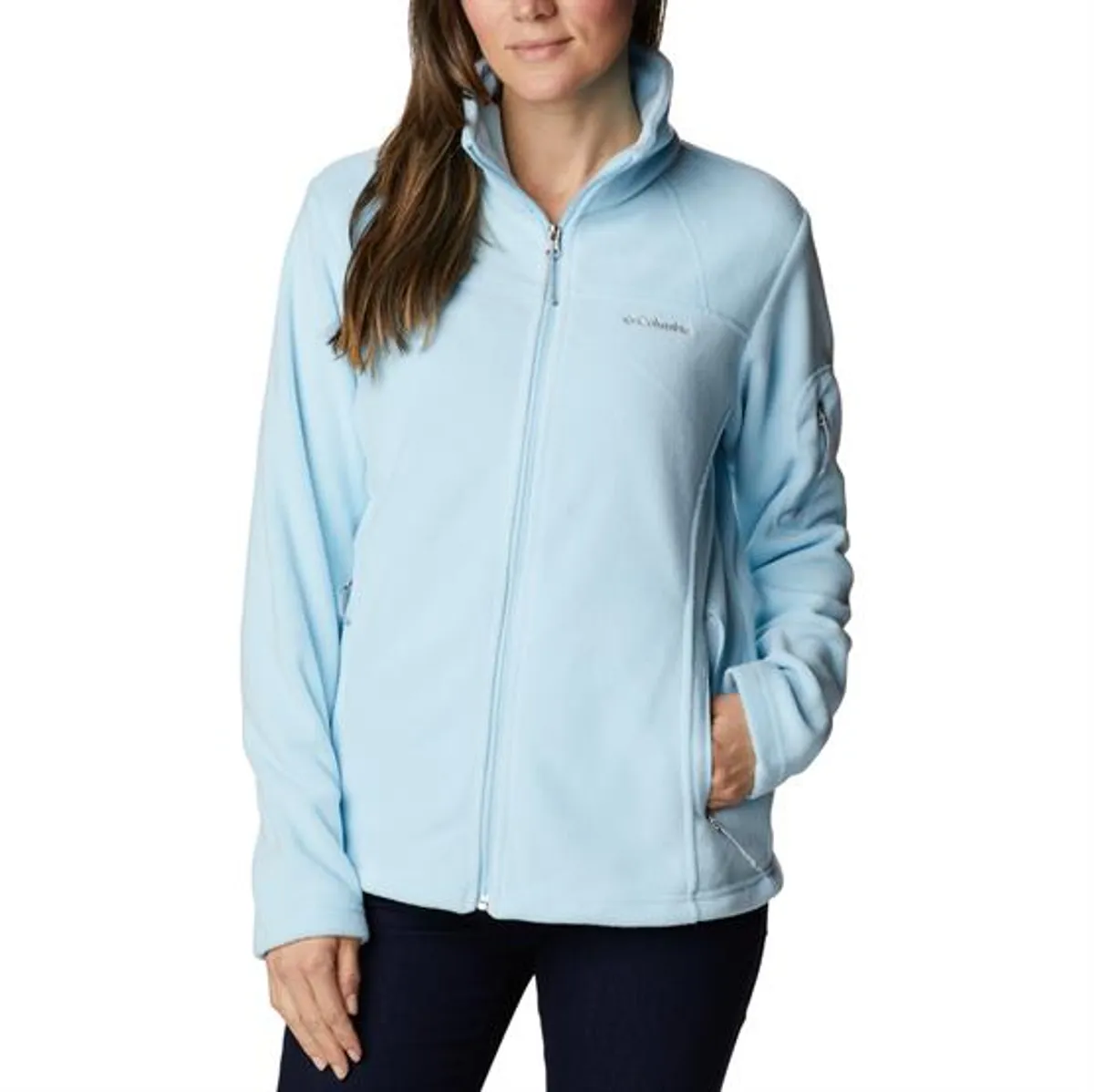 Columbia Fast Trek II Jacket Womens, Spring Blue