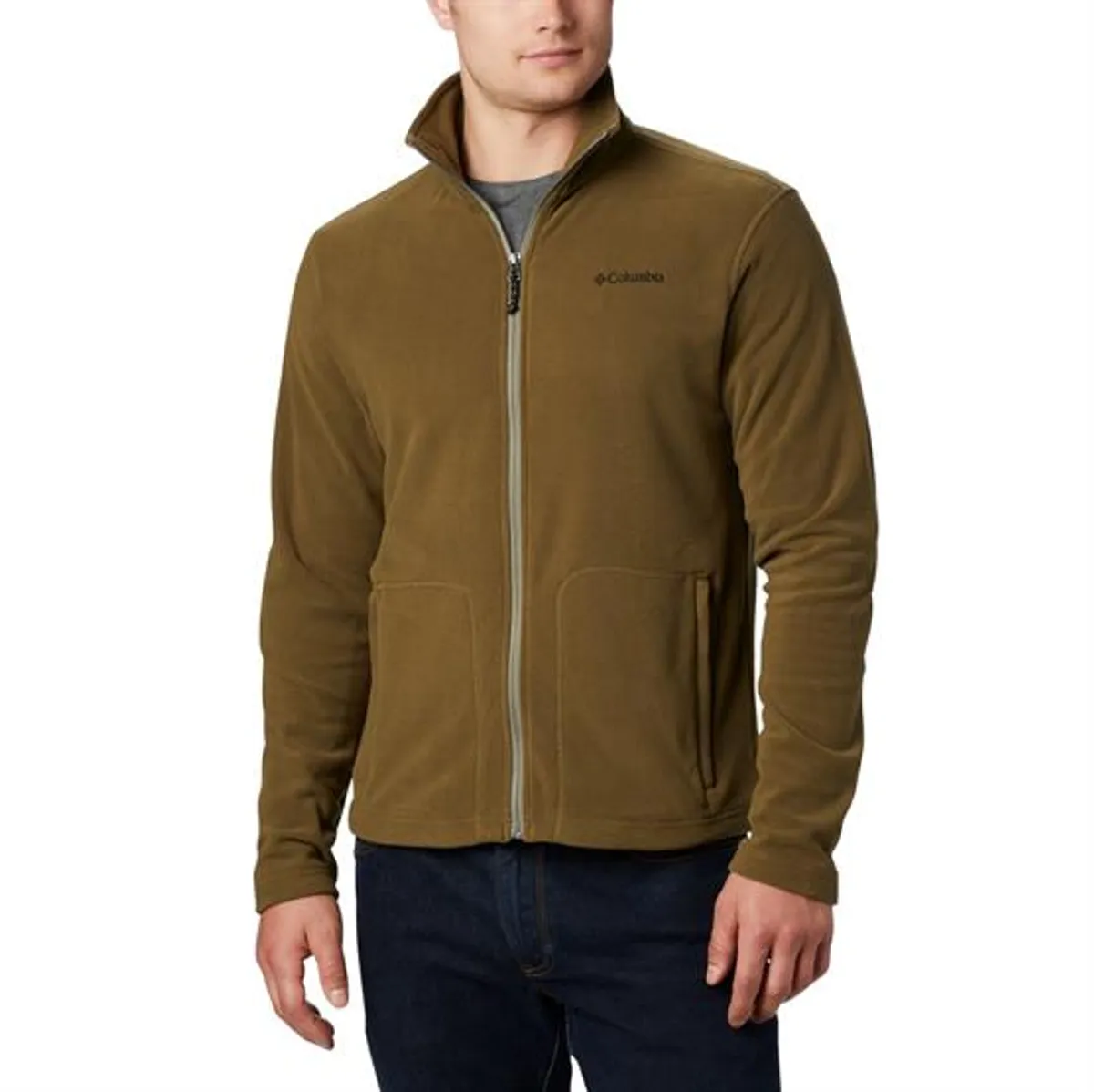 Columbia Fast Trek Light Full Zip Fleece Mens, New Olive