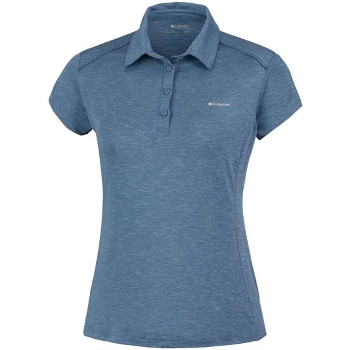 Columbia Firwood Camp Polo Womens, Blue Dusk Heather