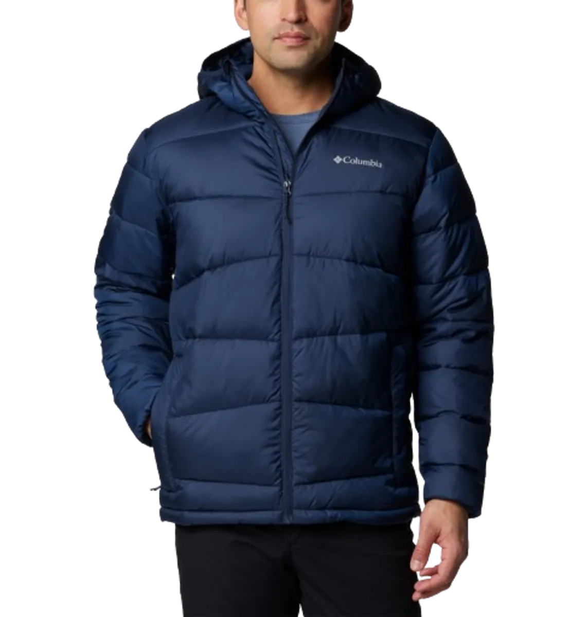 Columbia Fivemile Butte Ii Vinter Jacke Herre (Farve: Blå, Størrelse: 2xl)