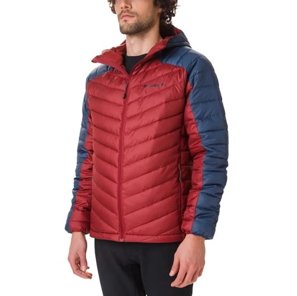 Columbia Horizon Explorer Hooded Jacket Mens, Red Jasper