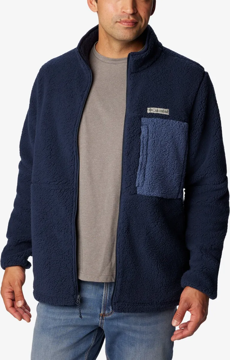 Columbia - Mountainside Heavyweight Fleece (Blå) - S