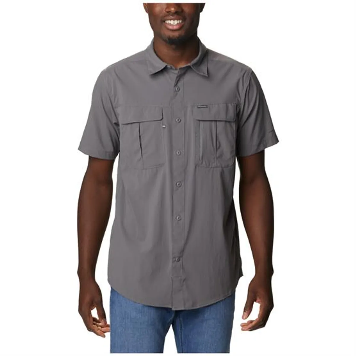 Columbia Newton Ridge II SS Shirt Mens, City Grey