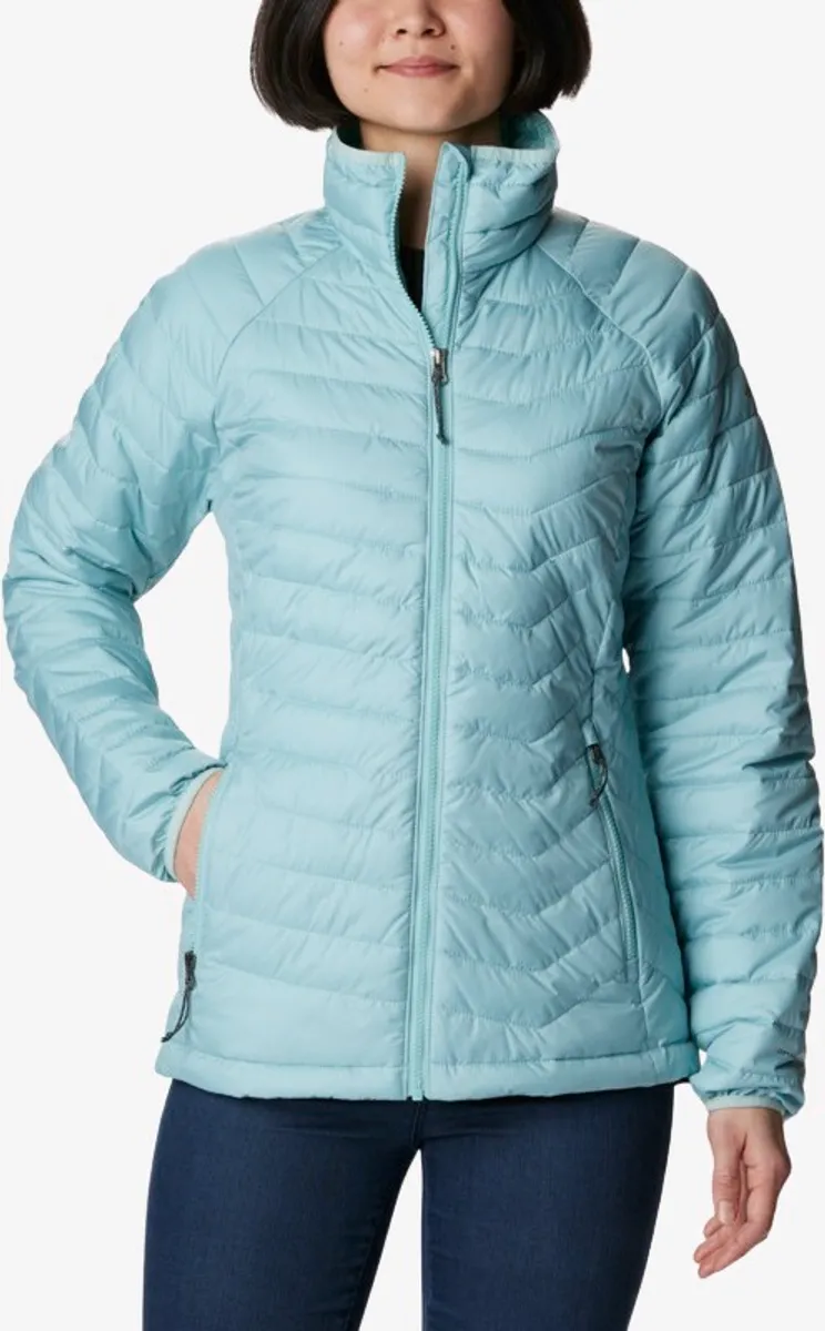 Columbia - Powder Lite jakke (Aqua Haze) - L