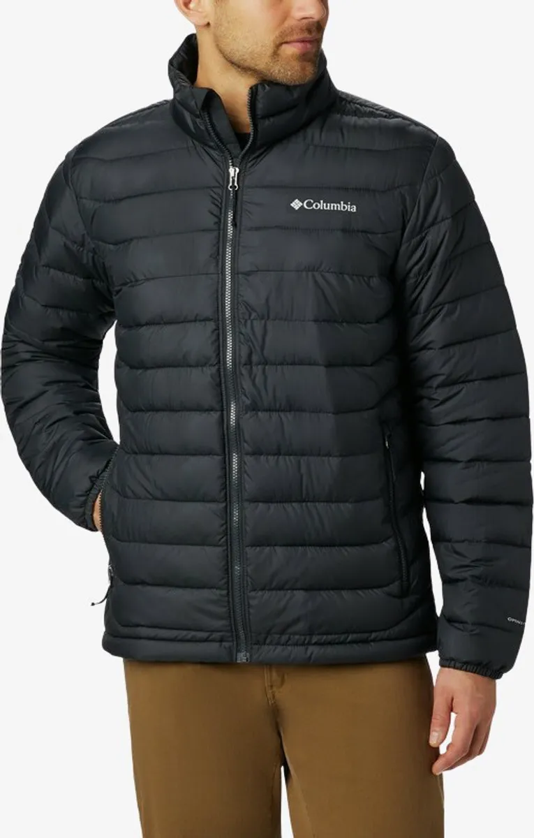 Columbia - Powder Lite jakke (Sort) - 2XL