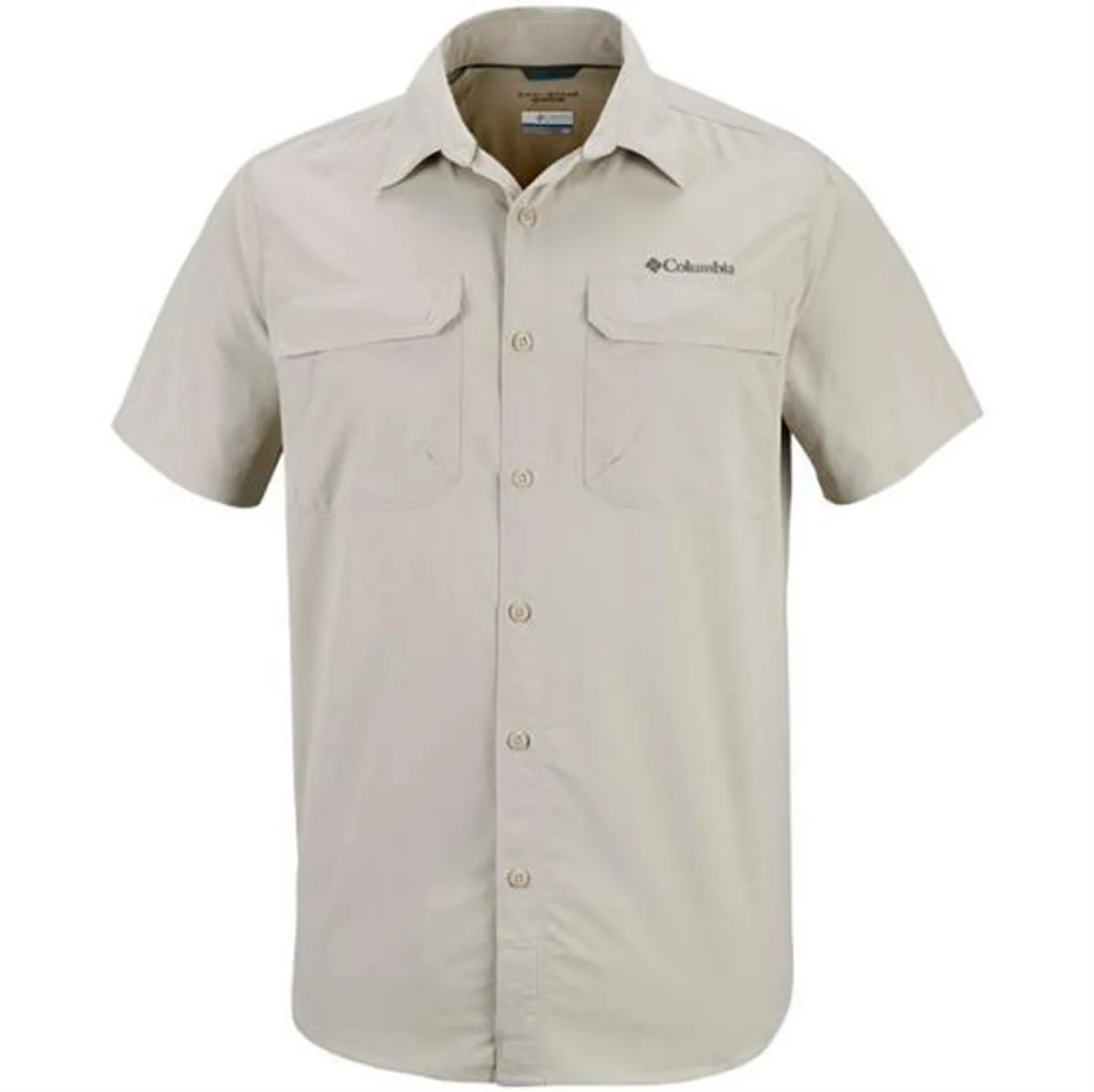 Columbia Silver Ridge II Short Sleeve Shirt Mens, Fossil