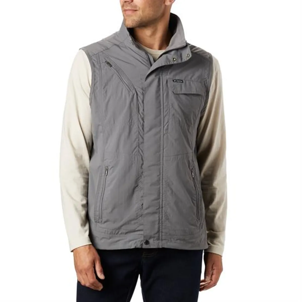 Columbia Silver Ridge II Vest Mens, City Grey