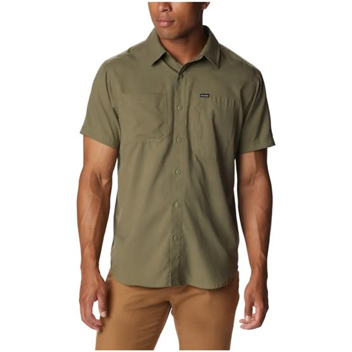 Columbia Silver Ridge Utility Lite S/S Mens, Stone Green