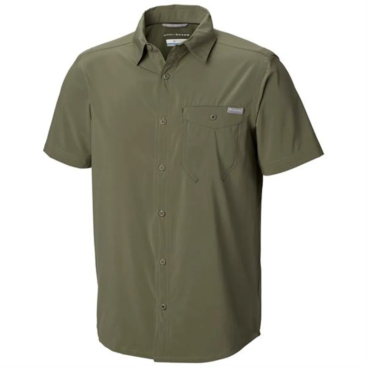 Columbia Triple Canyon Solid S/S Shirt Mens, Cypress