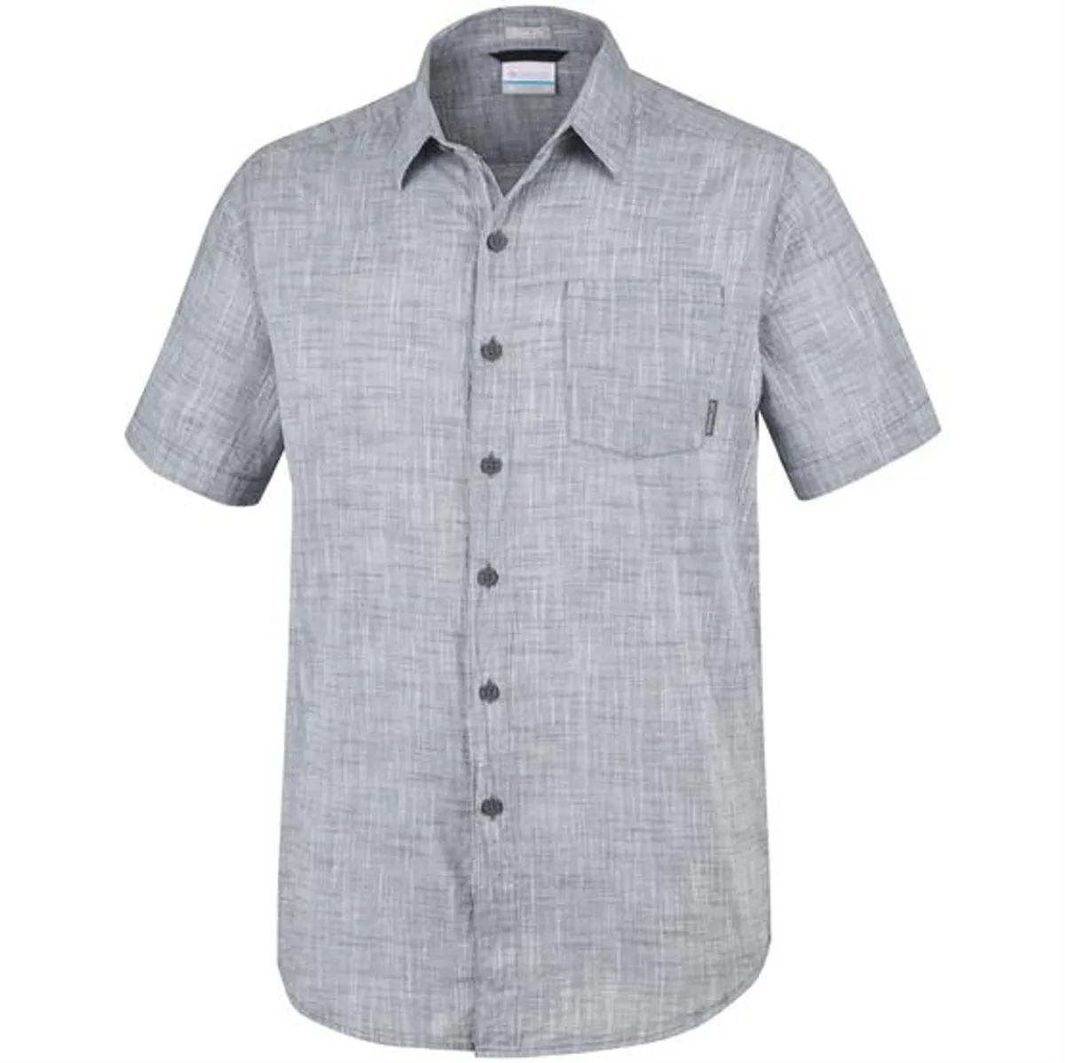 Columbia Under Exposure YD Short Sleeve Shirt Mens, Graphite