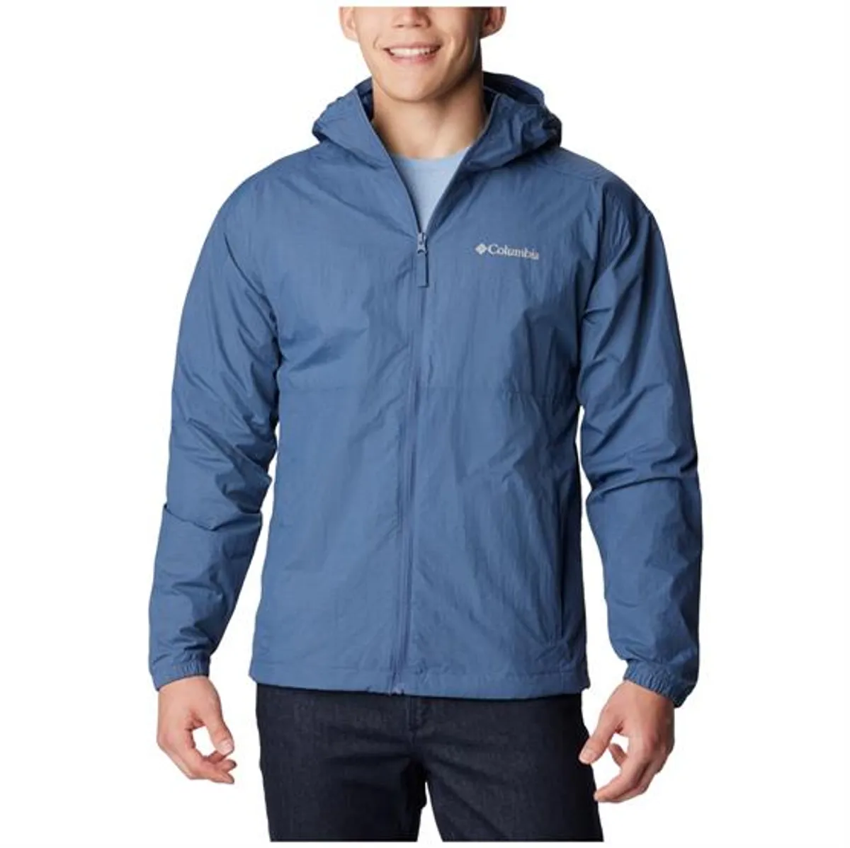 Columbia Yocum Ridge Wind Jacket Mens, Dark Mountain