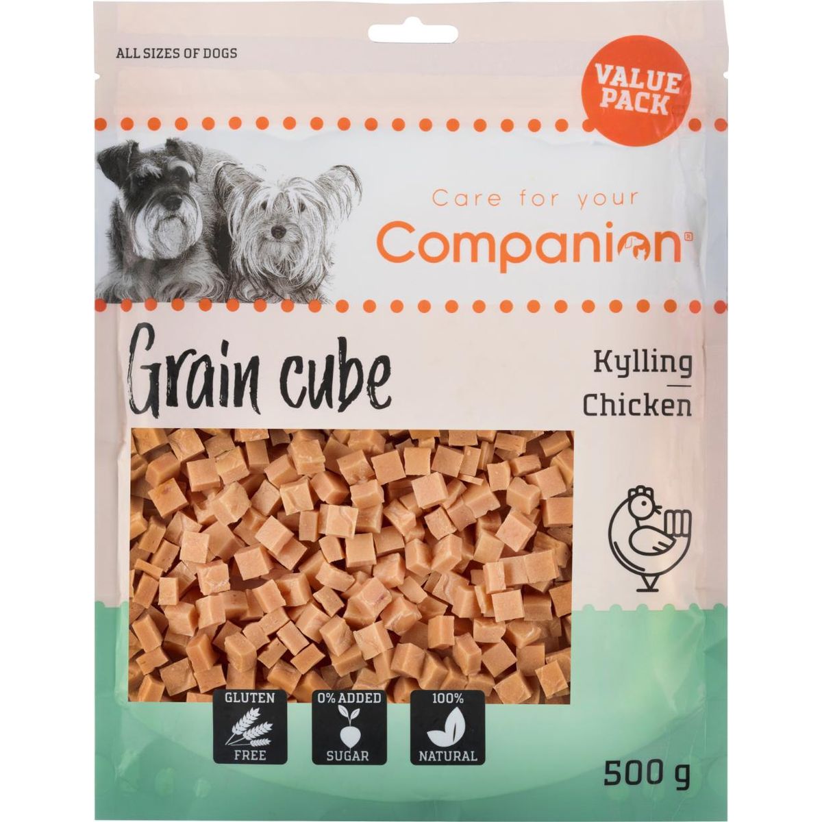 Companion Chicken Grain cube 500g