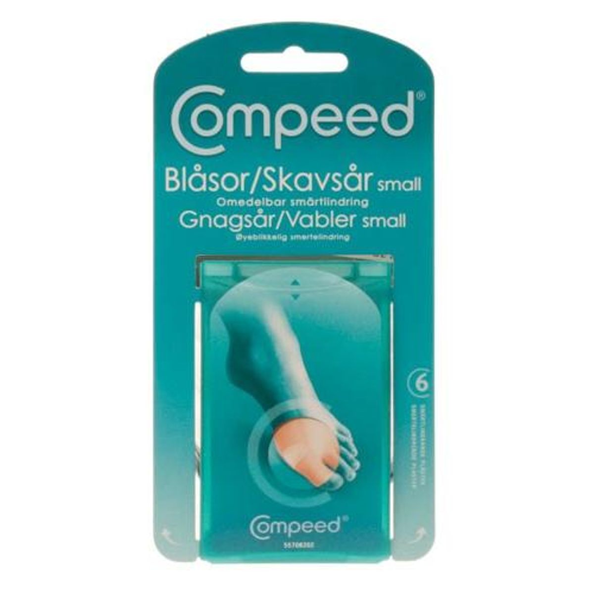 Compeed vabel plaster small. 6stk.