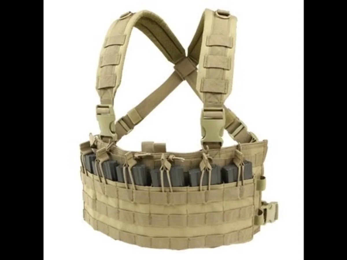 Condor Rapid Assault Chest Rig Coyote