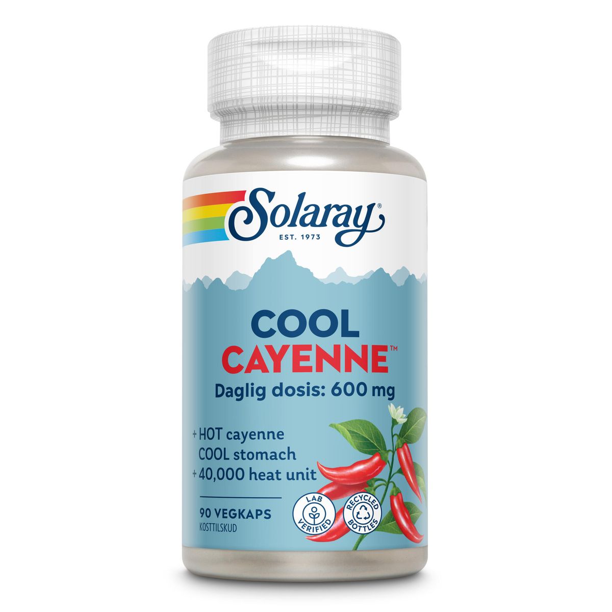 Cool Cayenne 300 mg - 90 kapsler