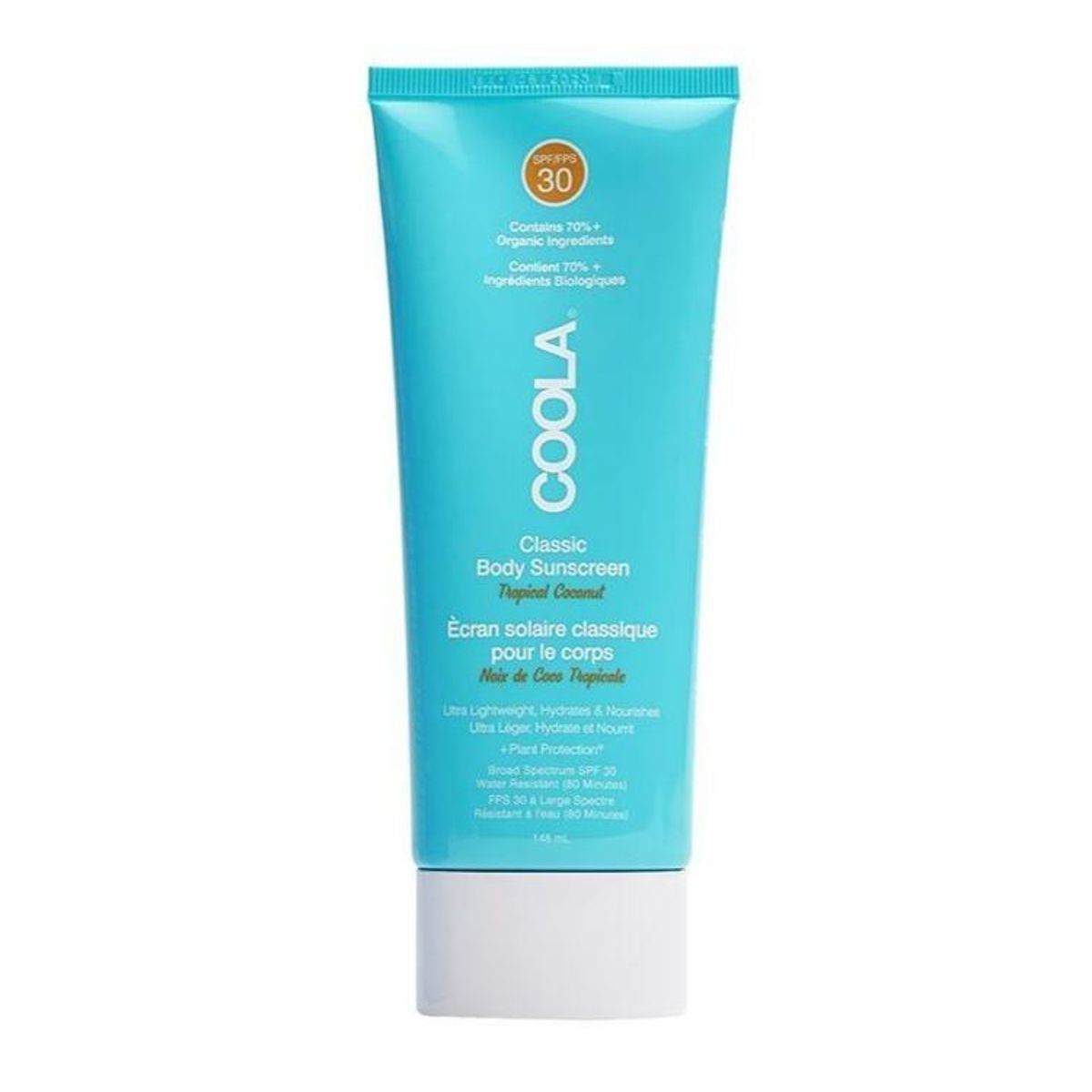 COOLA Classic Body Lotion Tropical Coconut SPF 30, 148 ml