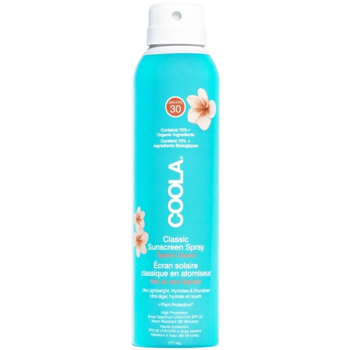 COOLA Classic Body Spray SPF 30 Tropical Coconut 177 ml