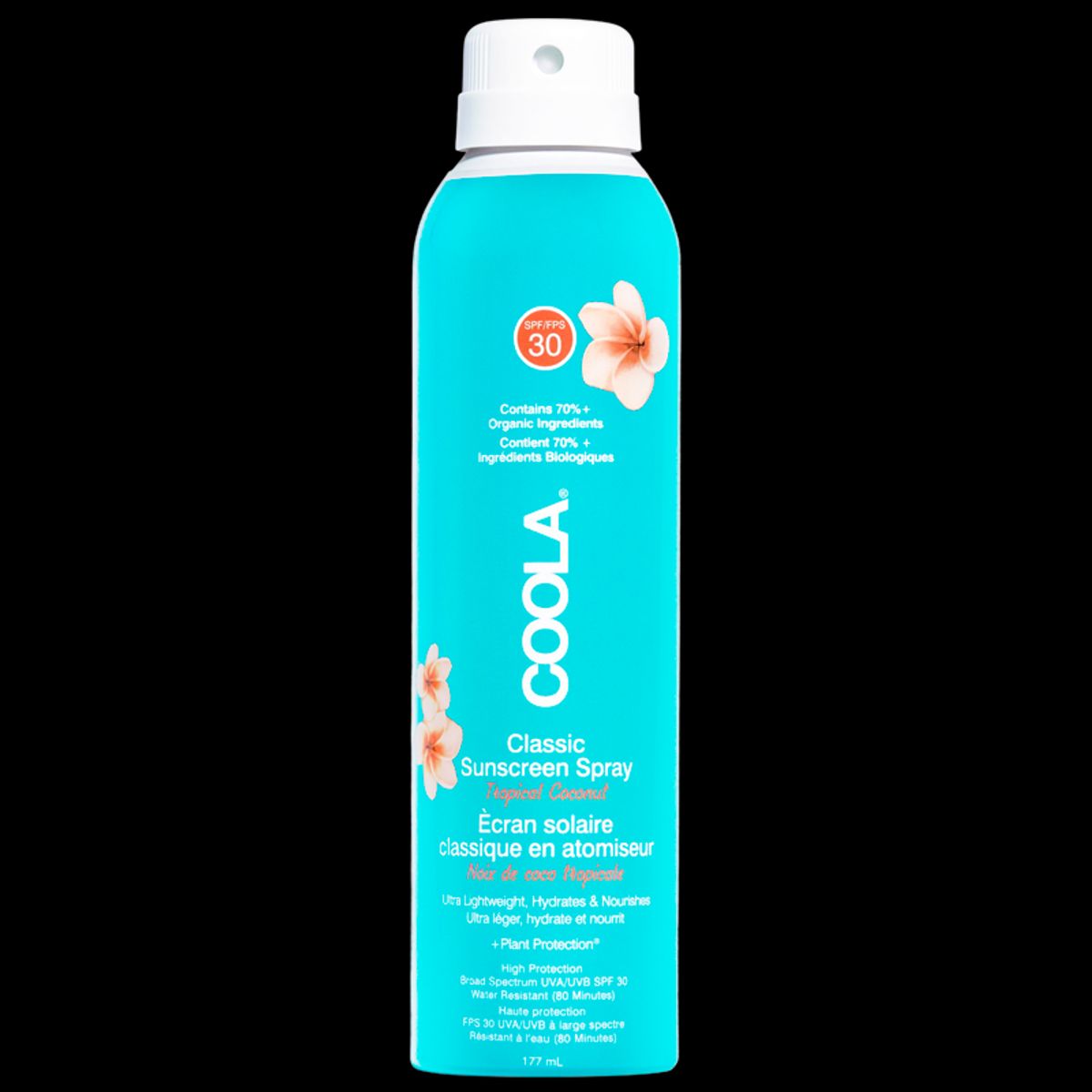 Coola Classic Body Spray Tropical Coconut SPF 30 177 ml.