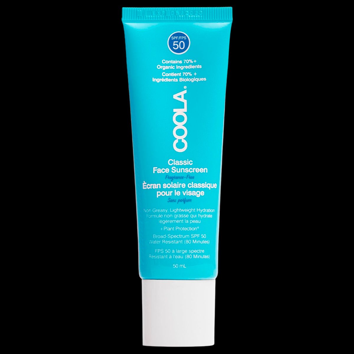 Coola Classic Face Lotion Fragrance Free SPF 50 (50 ml)