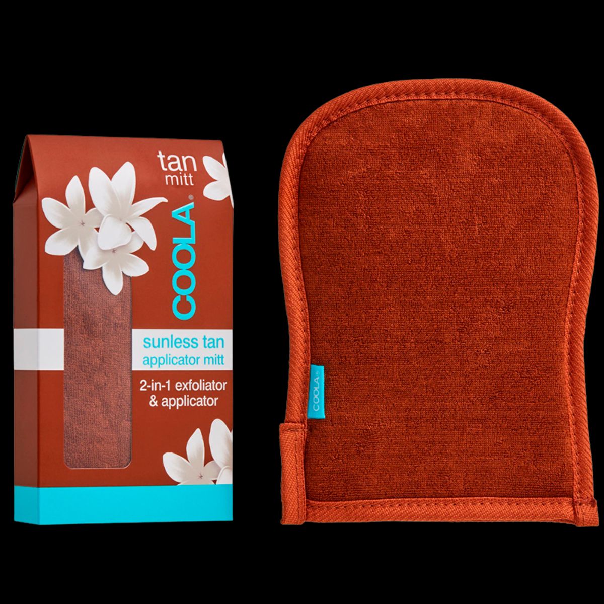 Coola Sunless Tan 2-in-1 Applicator/Exfoliator Mitt (1 stk)