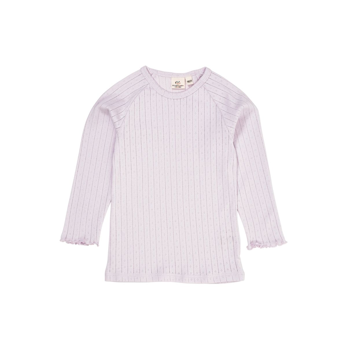 Copenhagen Colors Pointelle Bluse - Lavender - 80 cm