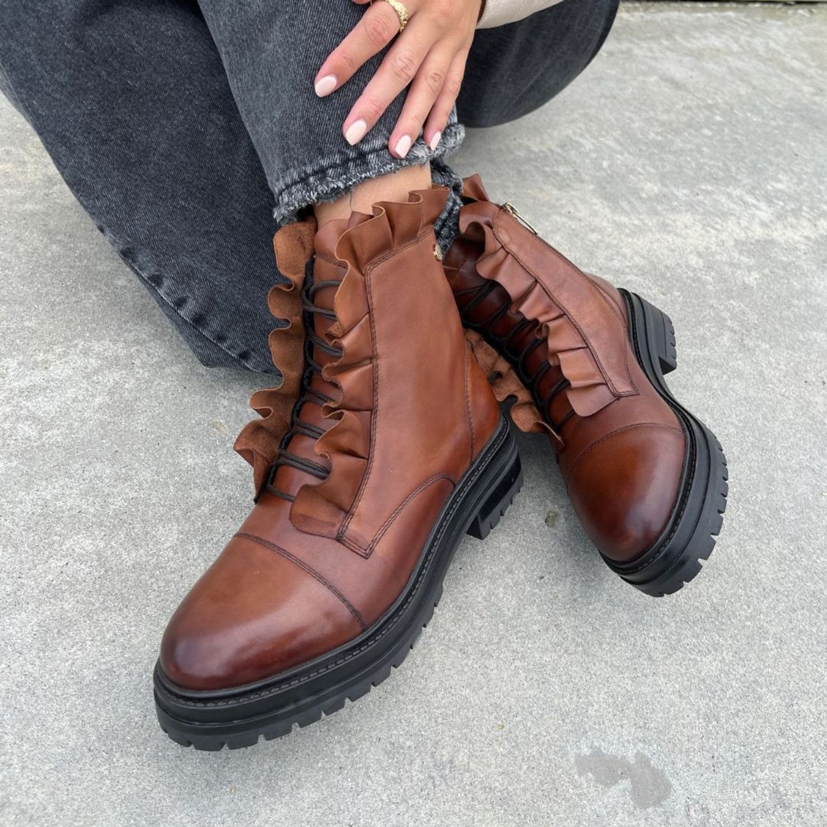 Copenhagen shoes, Boot, Pretty - Cognac 38