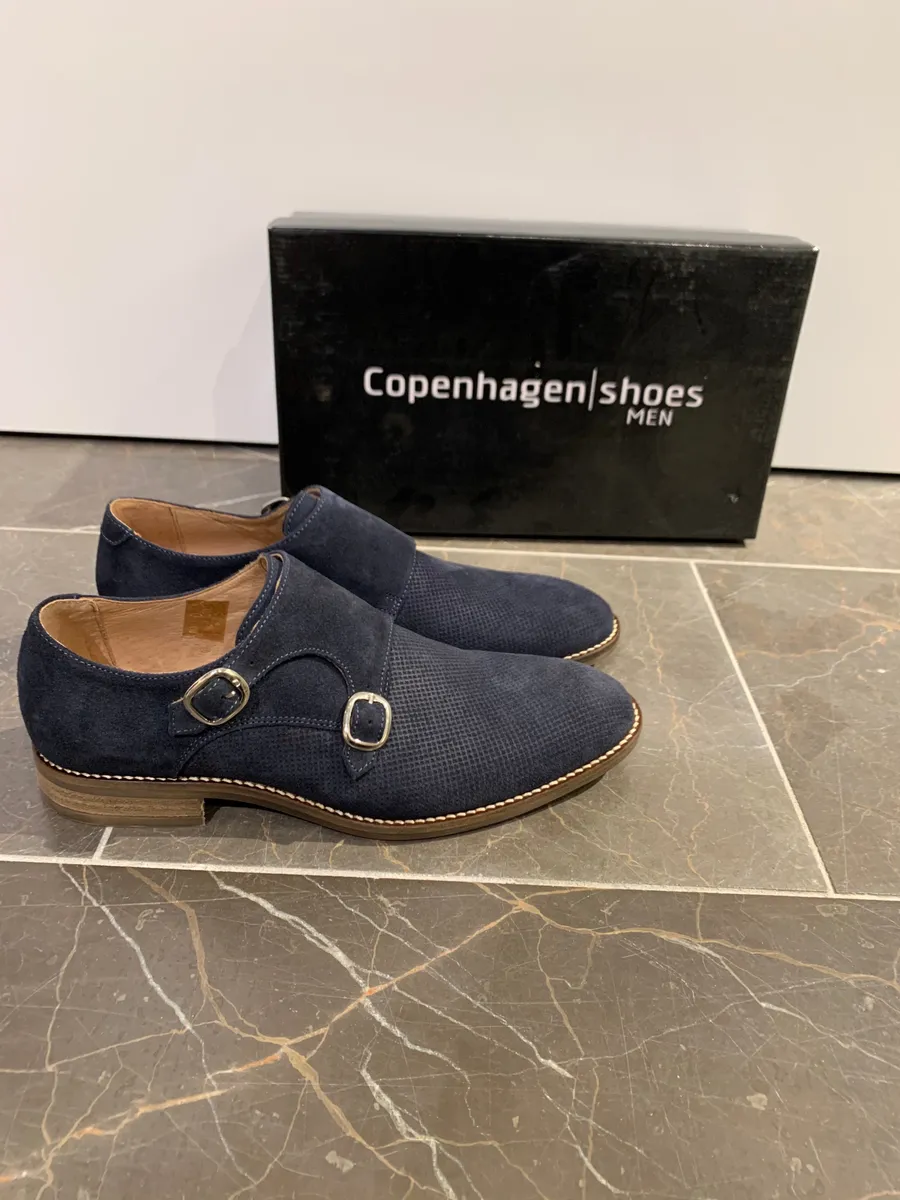 Copenhagen Shoes - Fin herresko, 12-0103 - Blå - 42