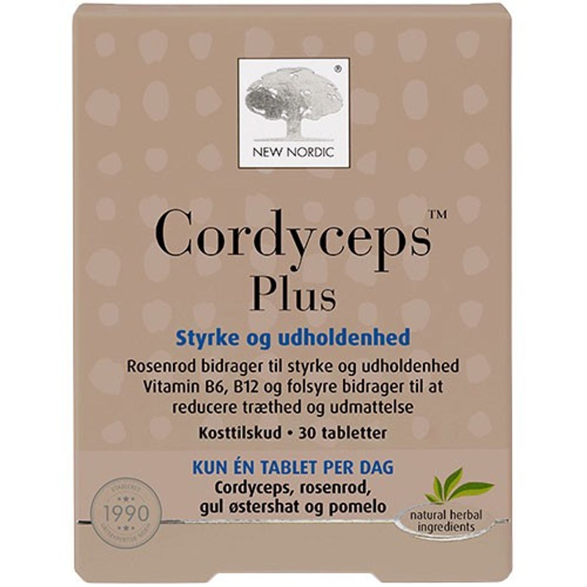 Cordyceps Plus - 30 tabletter