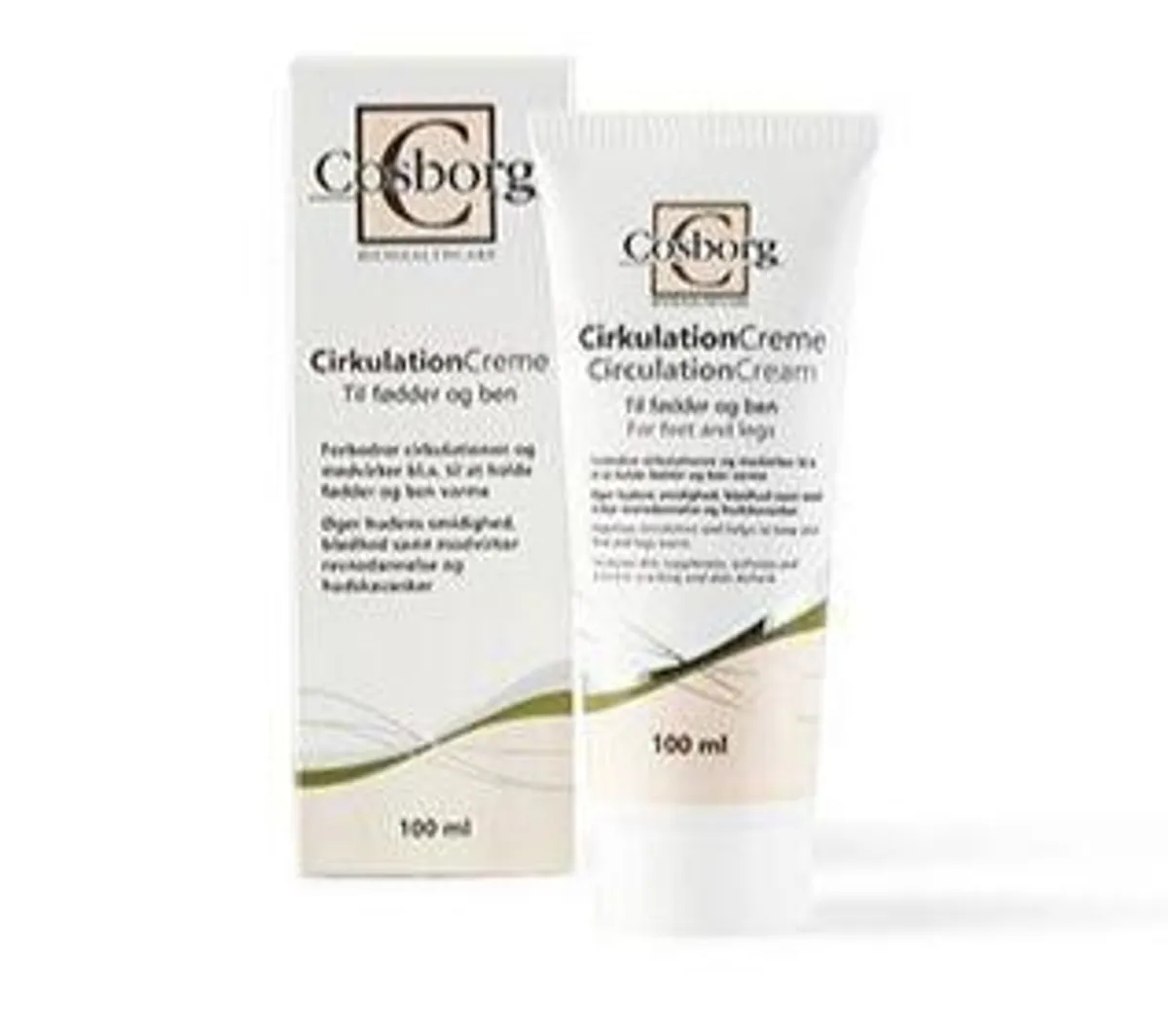 Cosborg CirkulationCreme t. fødder & ben, 100ml