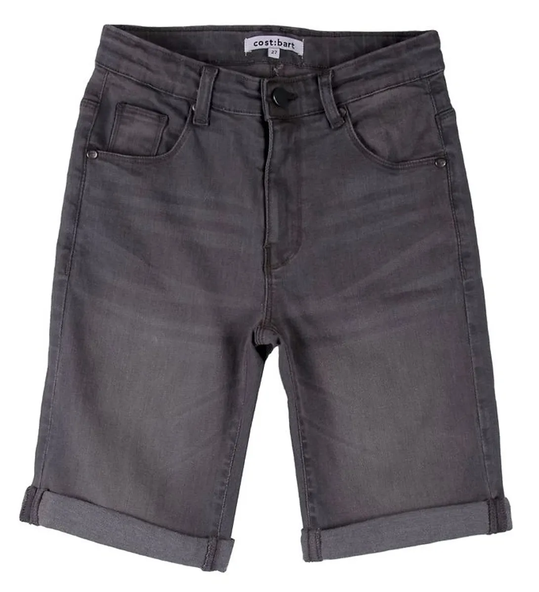 Cost:Bart Shorts - Jowie - Light Grey Denim Wash