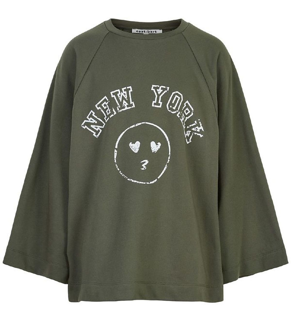 Cost:Bart Sweatshirt - Oversize - CBSol - Deep Lichen Green