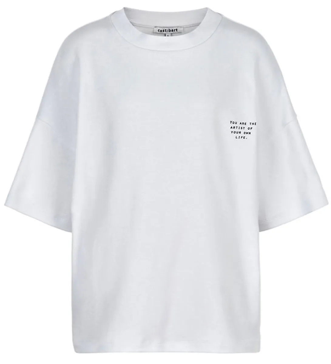 Cost:Bart T-shirt - CBSilke - Oversize - Bright White