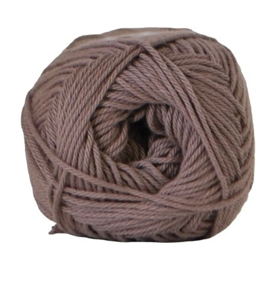 Cotton nr. 8, gråbrun, 50 g, nr. 2133